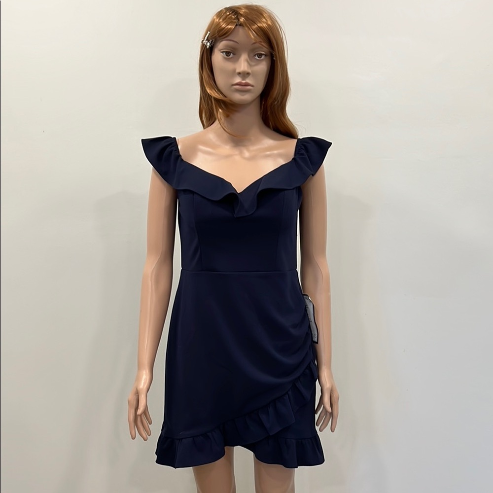 City Studio Off-Shoulder Dress